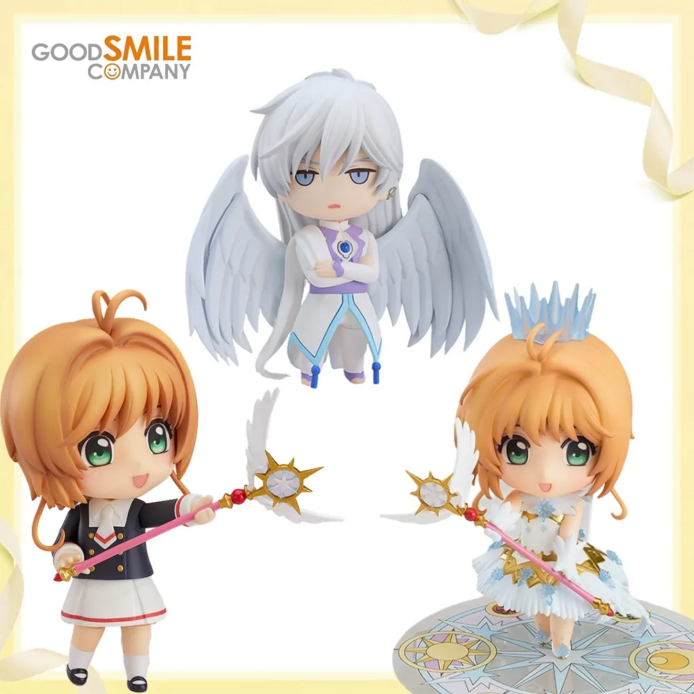 

100% Original Genuine in Stock Good Smile Kinomoto Sakura Nendoroid(#918) Kinomoto Sakura (#1040) Yue (#2421)Anime Figure Model