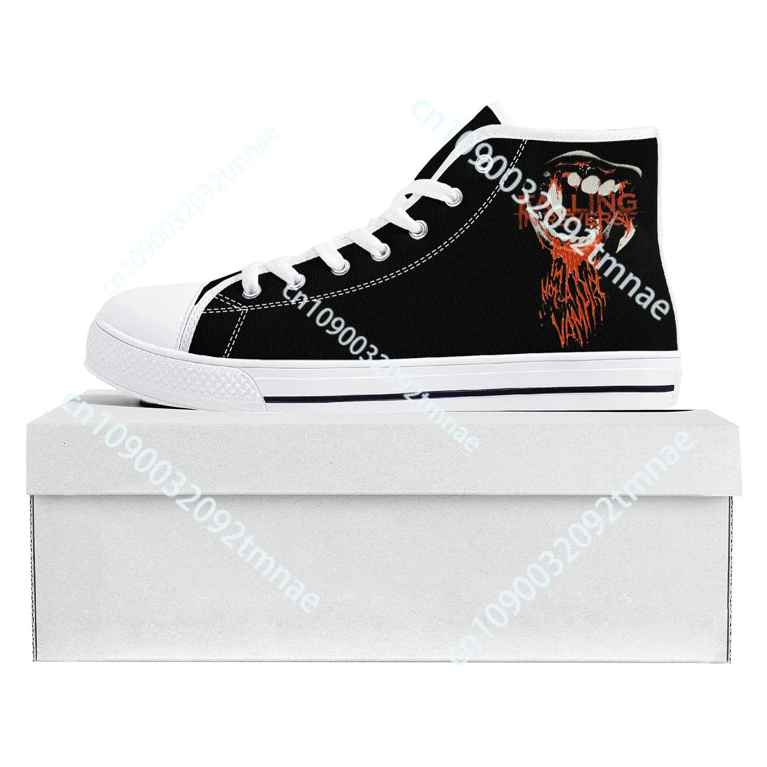 

Falling In Reverse punk rock band High Top High Quality Sneakers Mens Womens Teenager Canvas Sneaker Couple Shoe Custom Shoe