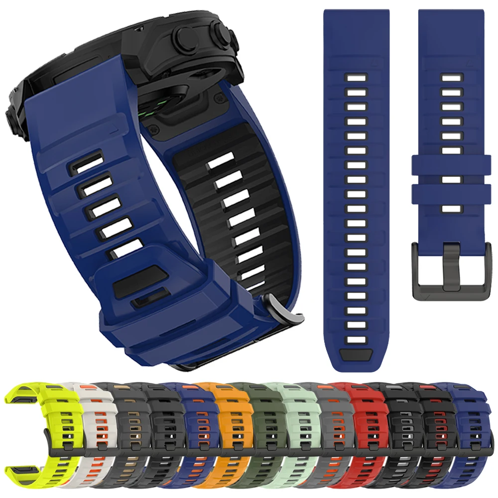 Für Garmin Fenix 8 7X Pro 6X 5X Plus Enduro 3 Bands fenix E 7 6 5 Forerunner 970 965 955 Armband QuickFit 22 26mm Gummibänder