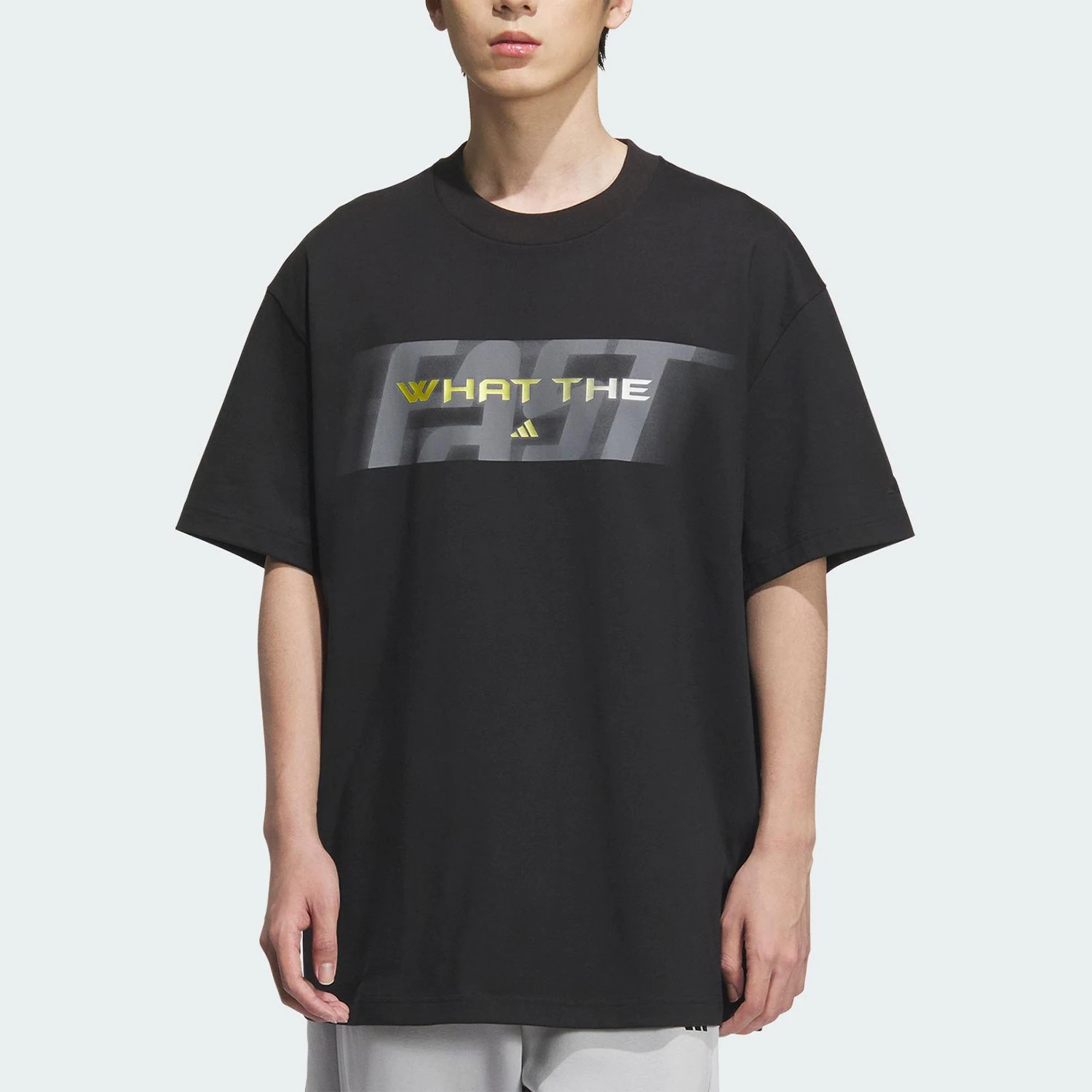 

Adidas 2025 Summer Men's Graphic Loose Basketball T-Shirt KA2292