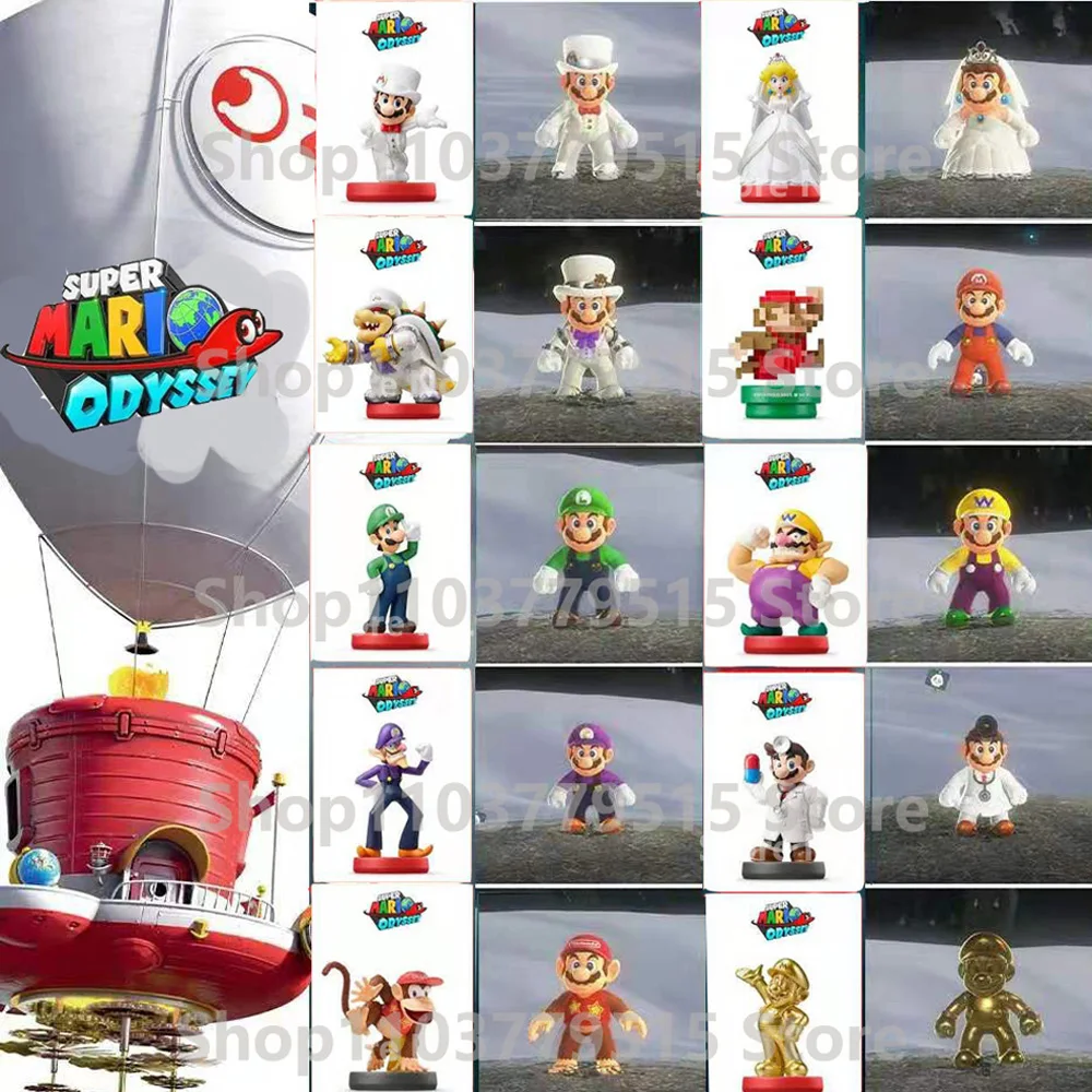 Hot Game Super Odyssey Card unlock Ten kinds of cute clothing NFC Cards for NS Switch view 3