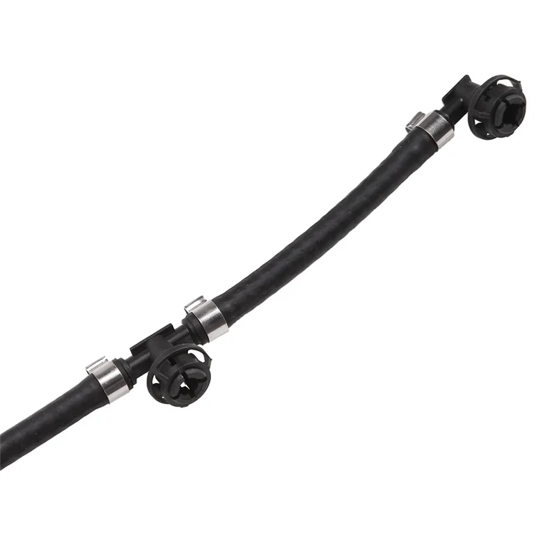 

1 Piece 6420705632 Fuel Return Pipe Fuel Injector Leak Off Hose Black Plastic For Mercedes-Benz C219 W204 S204 X164 W164