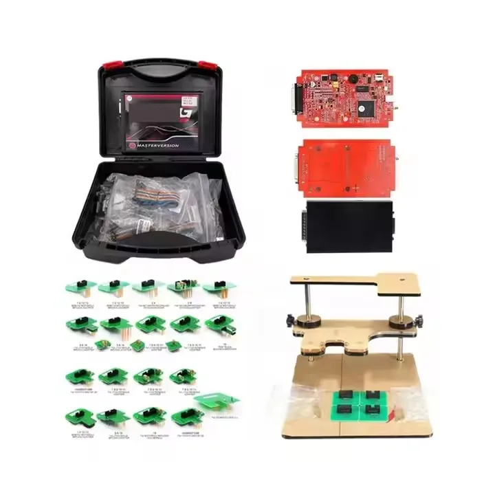 

Full Set Programmer Online 2.80 EU Red K-ess V5.017+K-TAG V7.020 With Metal Frame And 22 Adapters ChipTuning Tool