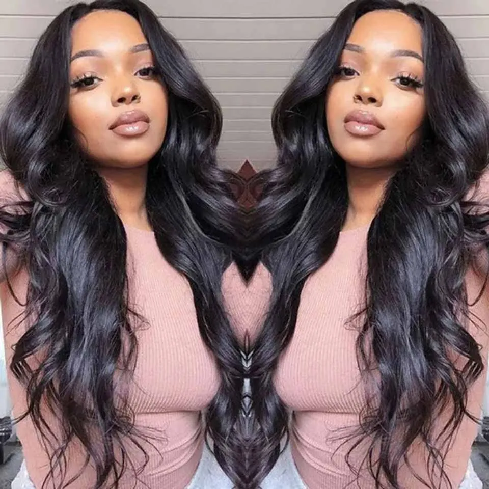 

Lumiere Glueless Wig Human Hair Ready To Go Preplucked Wigs Indian Body Wave 13x4 HD Lace Frontal Human Hair Wig PreCut