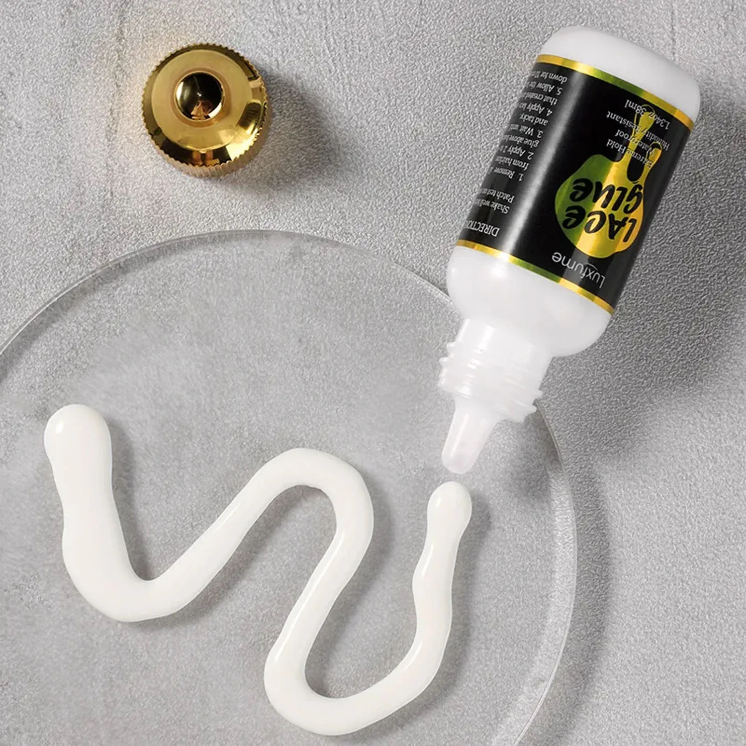 

Wholesale 38ml Front Lace Wig Glue Waterproof Extra Strong Hair Glue Adhesives Strong Ultra Hold Lace Wig Hair System Glue