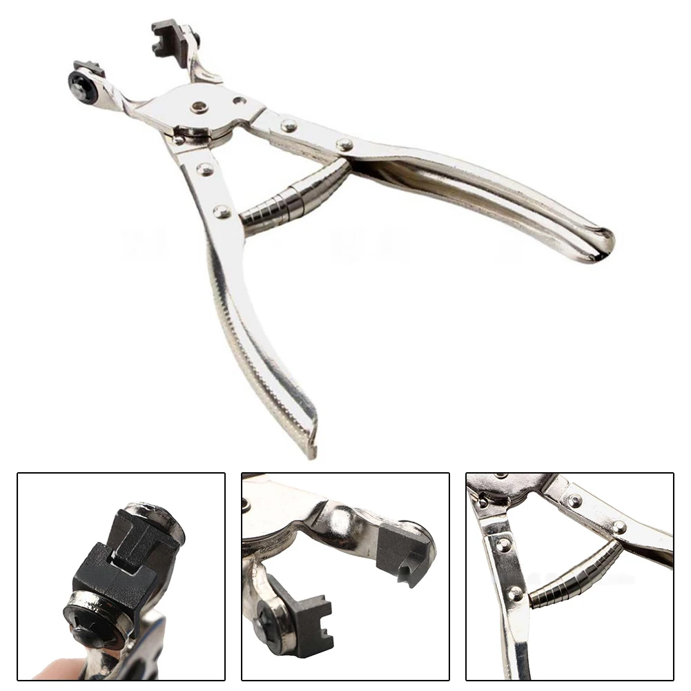 

Автомобильные плоскогубцы для топливных трубок, сверхмощный хомут для шлангов, диапазон зажима от 18 до 28 мм, плоскогубцы для снятия проводов топливной водопроводной трубы, ручные инструменты