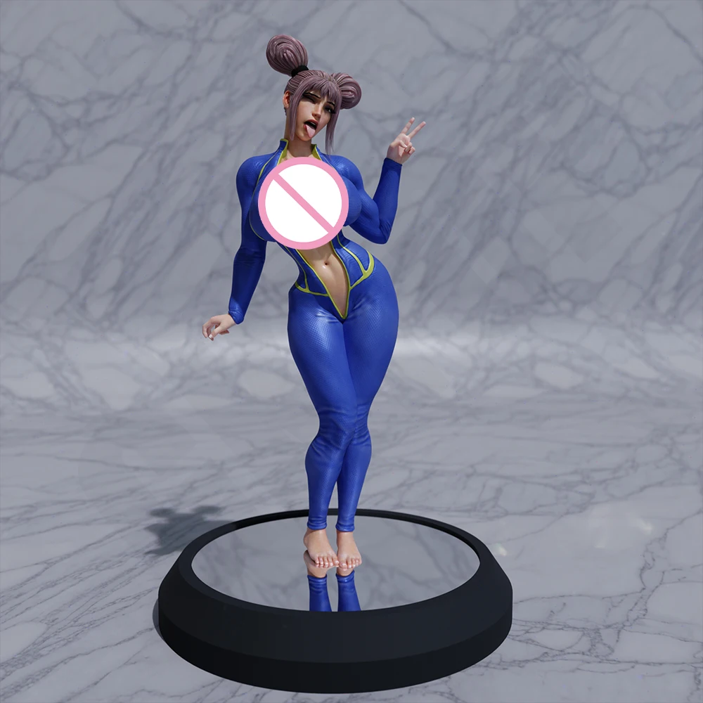 

Sexy Nuke Nymph NSFW Lady 1/24 Scale Resin Figure Model Kit Rabbit Unassembled Unpainted Doll 3D Printing DIY Statue Crafts Toy
