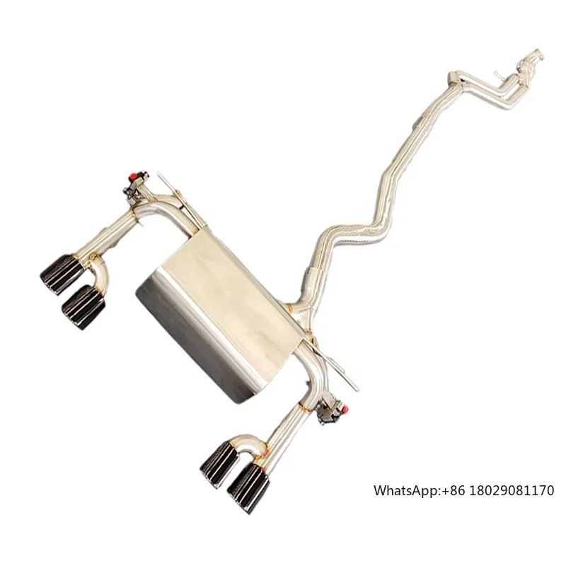 

For Bmw 420/425/430/435 G22/g23 2.0t B48 2020-2022 Ss 304 Catback Exhaust Valvetronic Exhaust System