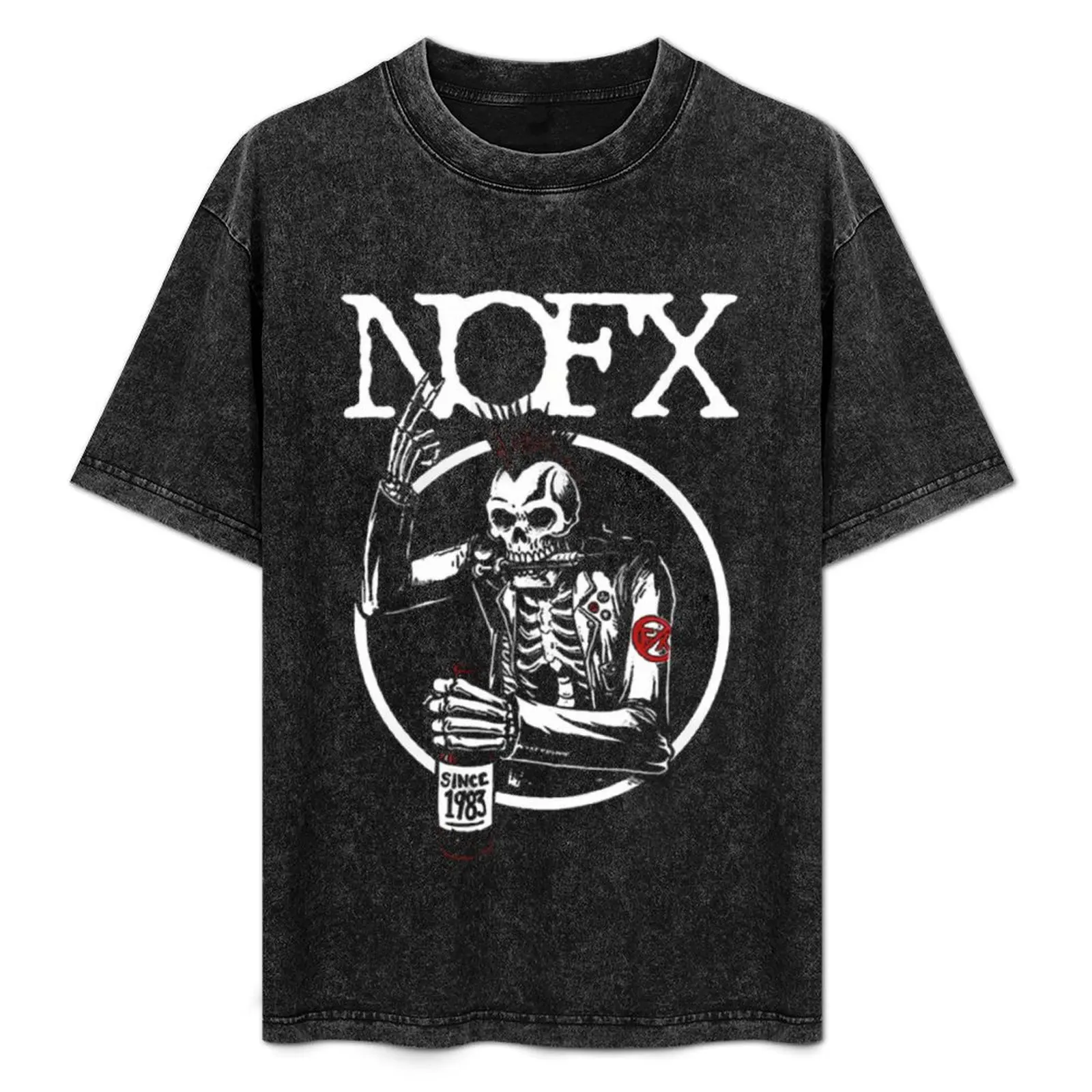 

Drunk nofx - Nofx T-Shirt Casual Light Summer Short Sleeve Top