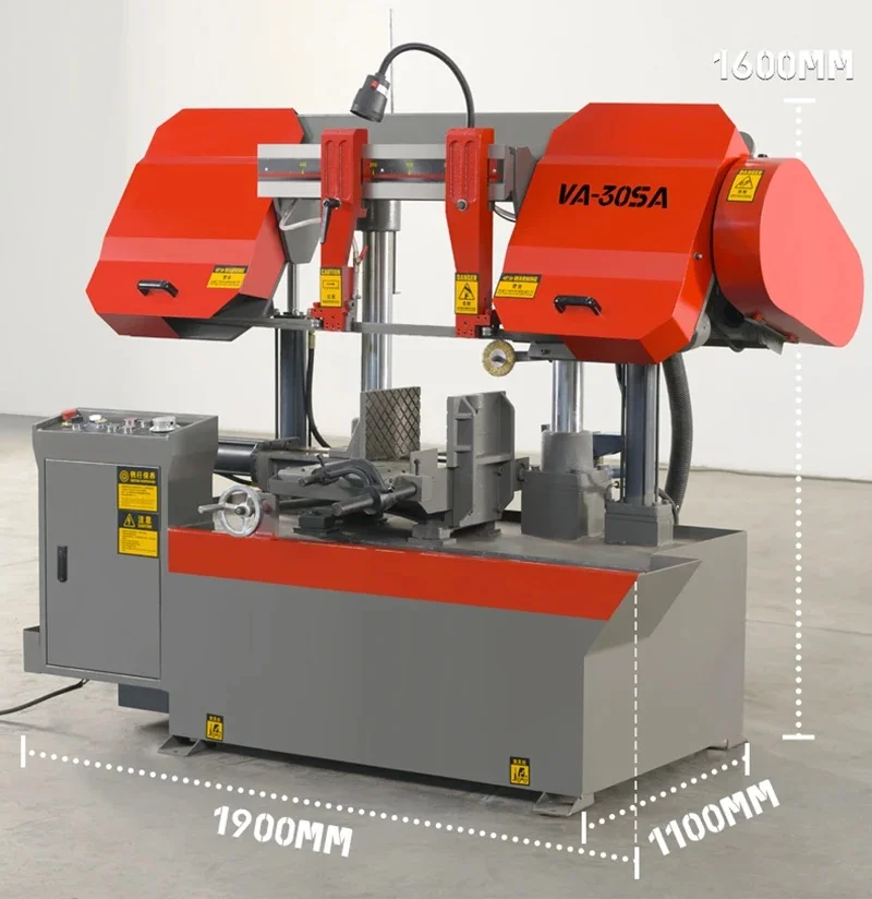 300*380mm Cutting Size Band sawing machine For Metal Alloy Metal Aluminum Cutting Sawing Machine Hydraulic Metal Cutting Machine