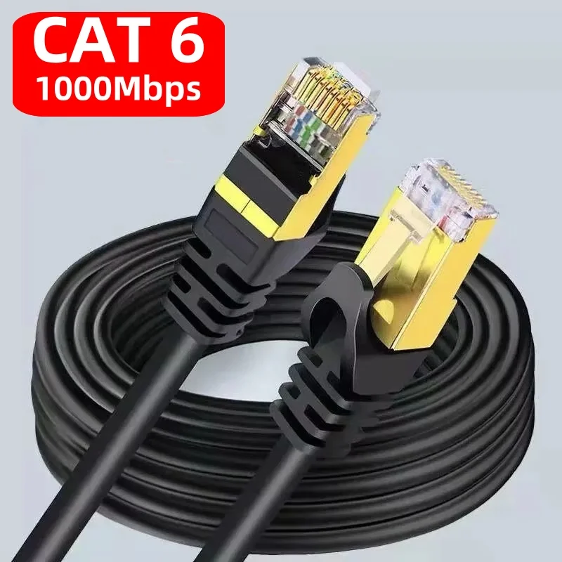 Câble Ethernet Cat 6 réseau LAN câble réseau de vitesse Cat6 Rj45 10Gbps 1000Mhz 26AWG 1m 2m 3m 5m 10m 20m 30m pour Modem routeur