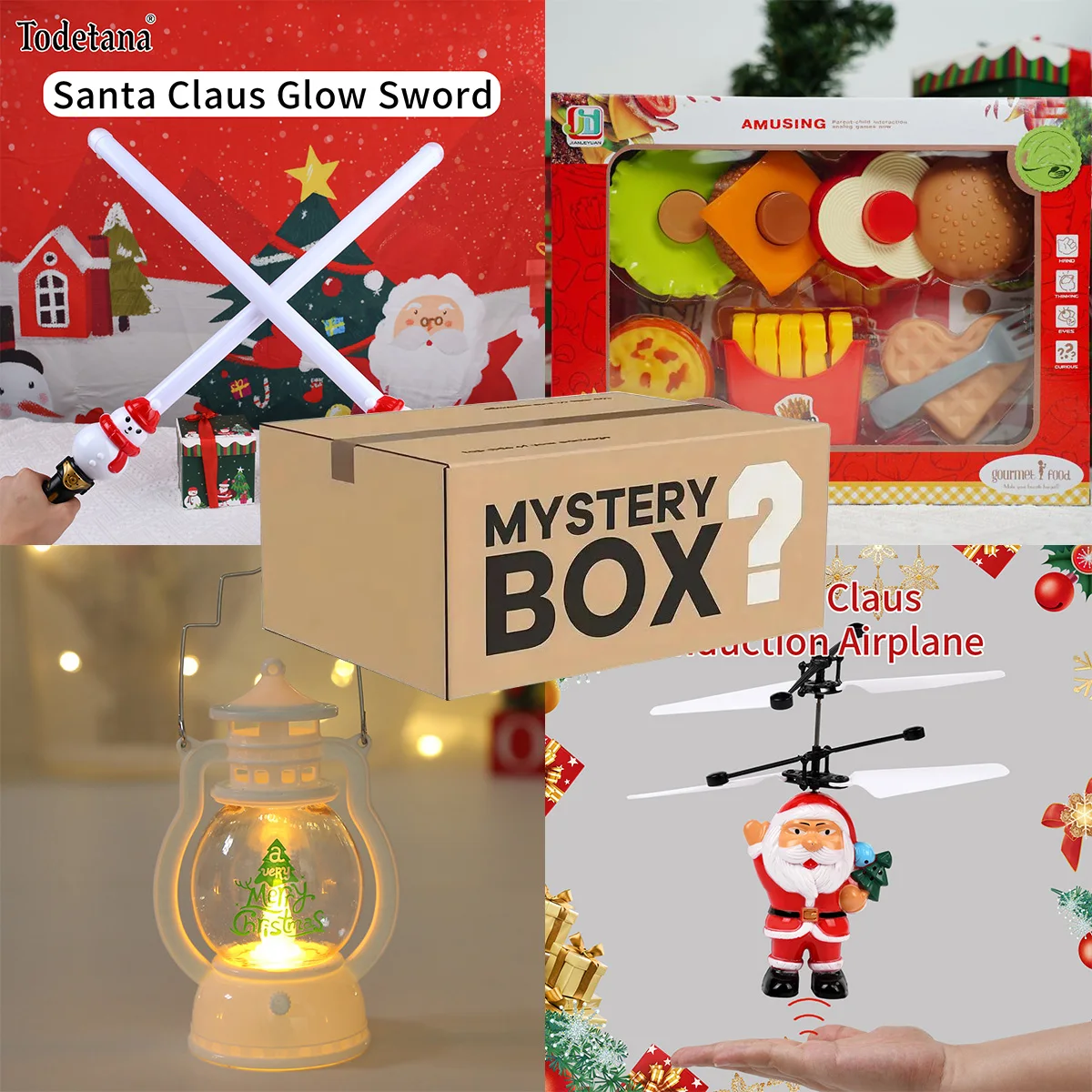 Mystery Toy Blind Box Children's Surprise Collection Safe Materials Muti-style Unique Fun Toys For Holiday Gifts