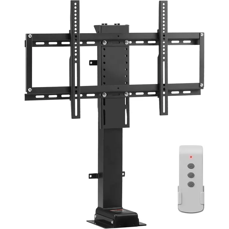 Motorized TV Lift Stroke Length 39.4 Inches Motorized TV Mount Fit for 32-70 Inch TV Lift with Remote Control Height