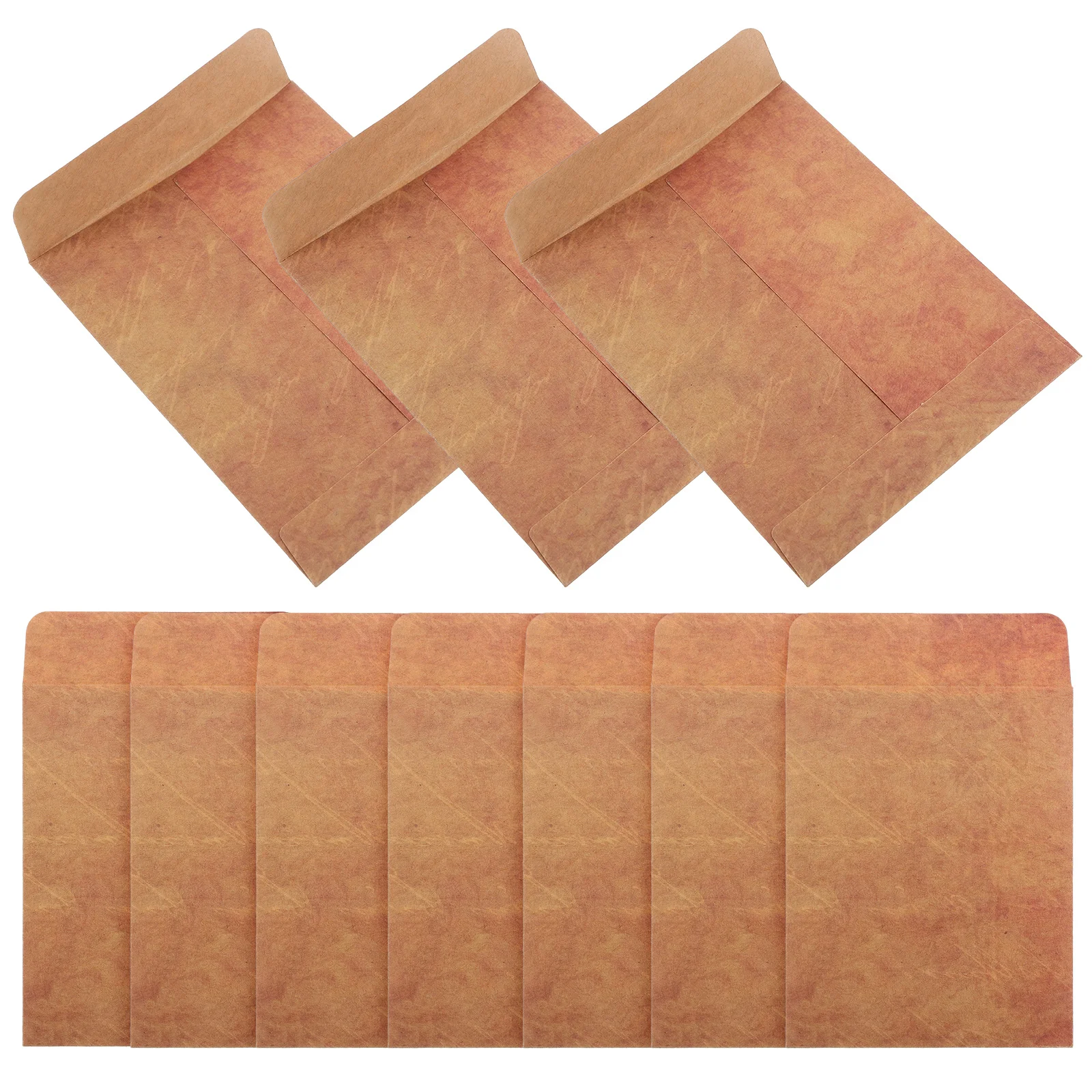 

50 Pcs Kraft Paper Envelope Envelopes for Vegetable Seeds Saving Mini Small Letter Size