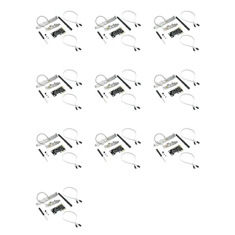 

【SURPISE】10X Wifi Wireless Smart Switch Relay Module Mini PCI-E Desktop Switch Card Restart Switch Turn On/OFF PC Remote Control