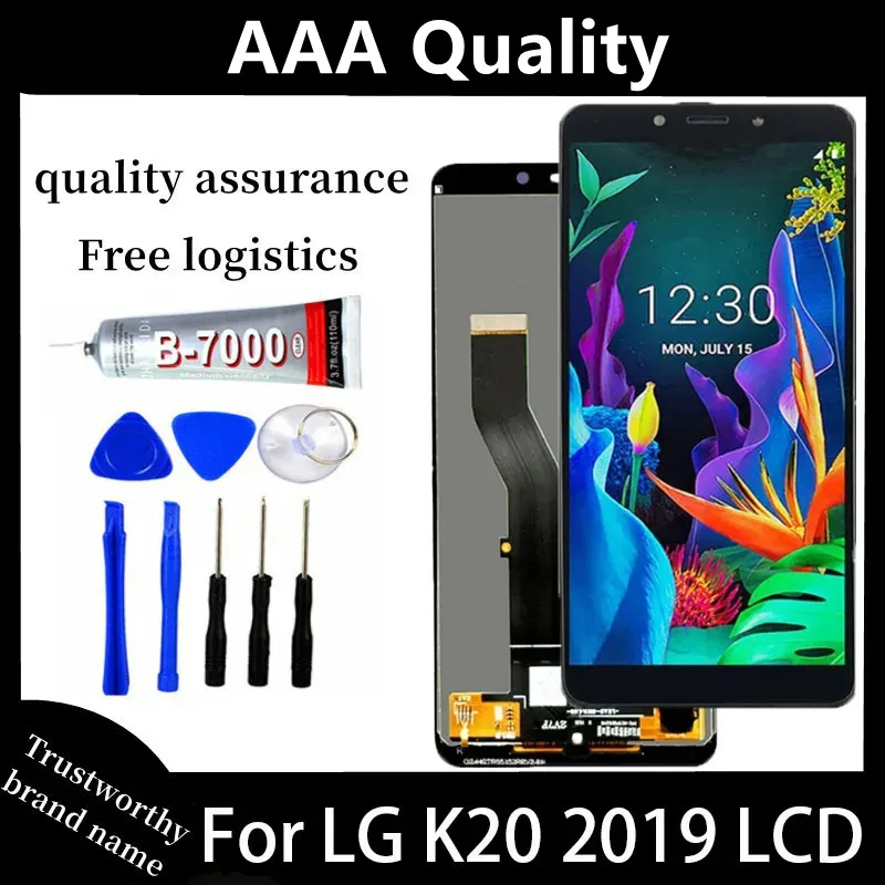 

5.45 inchLCD For LG K20 2019 LM-X120 K8+ Touch Screen LCD Display Digitizer Assembly With Frame For LG K8 Plus LCD X120 Assembly