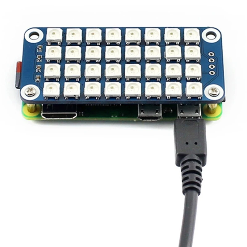 LED Expansion Board Colorful Light Management Programming Lighting Control 800kbps Adjustable Brightness For RPi Dropship