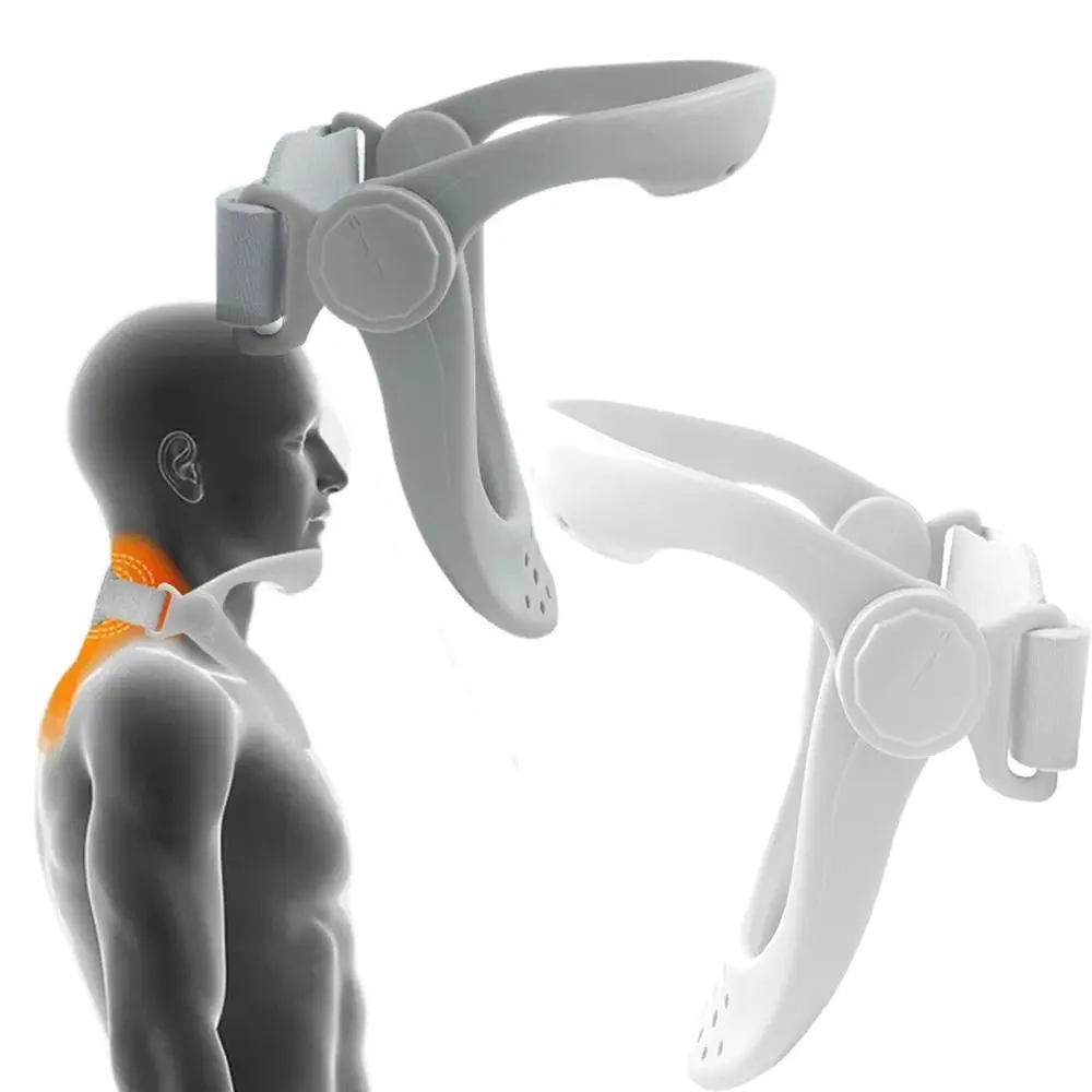 

Adjustable Neck Brace Foldable Breathable Cervical Fixed Supports Collar Lightweight Easy To Use Cervical Traction Device Travel