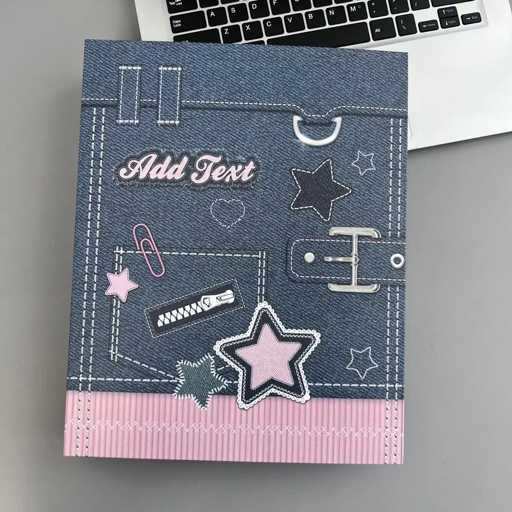 Album Shell A5 Photocard Binder Collect Book Star Book Jacket Cowboy Idol Photo Album Ins Laser Photocard Holder Binder