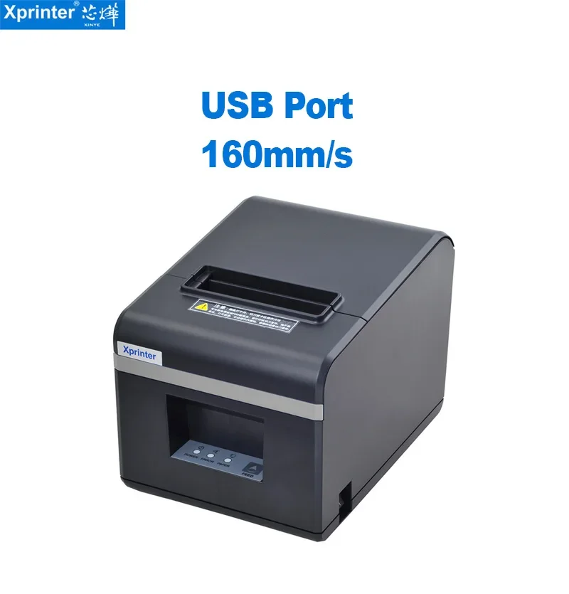 XP-N160II 80mm Network Kitchen Catering Cashier Machine Bluetooth Thermal Receipt Printer Automatic Paper Cutting Blade 3\'\' Inch