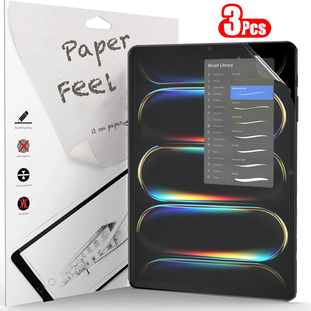 3Pcs Paper Feel Like Screen Protector for Alldocube iPlay 80 mini Turbo iPlay80 mini Turbo Film No Glass