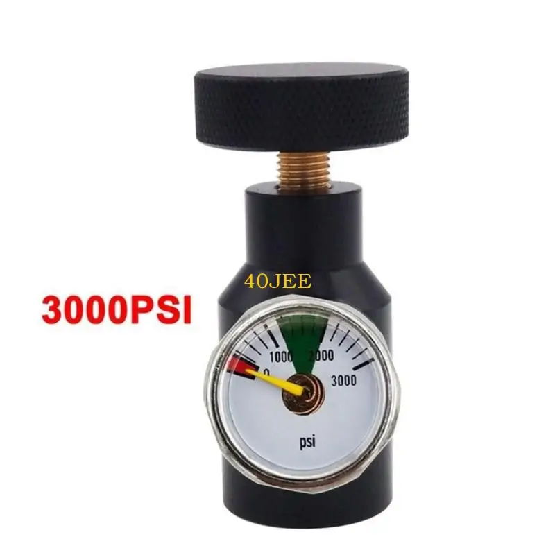 40JE Metal Fast Release CO2 Inflator Fittings G1/2 Thread Precise Airflows Control