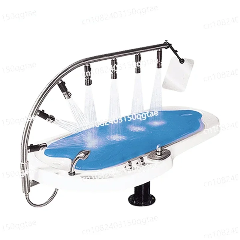 Spa Equipment Water Massage Hydrotherapy Massage Bed Vichy Shower with 7 High Pressure Water Jets Hydraulic Massage