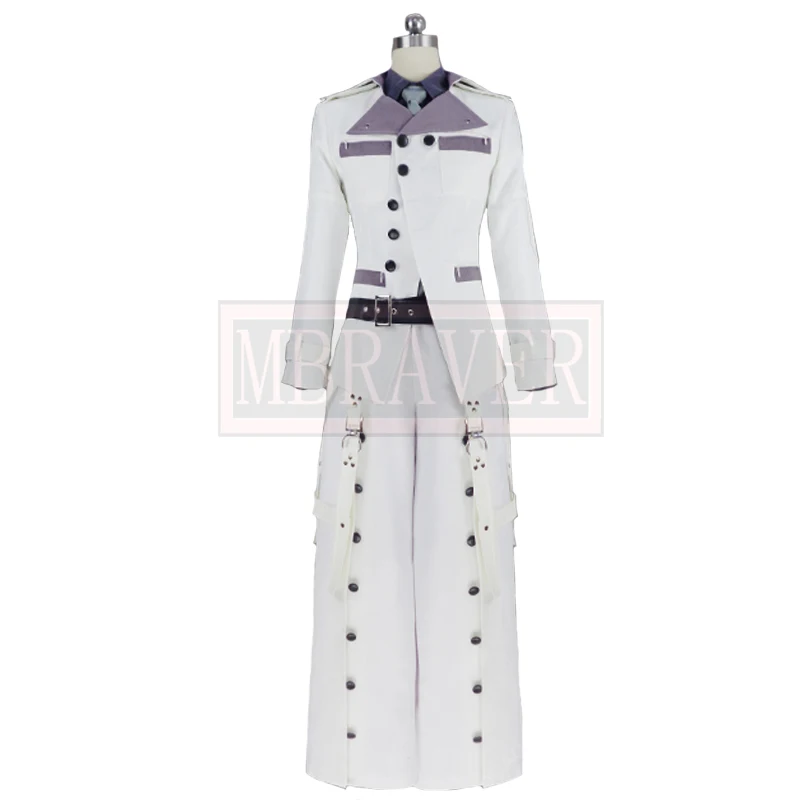 Final Fantasy VII Remake Rufus Shinra Cosplay Costume Halloween Party Christmas Uniform Custom Made Any Size