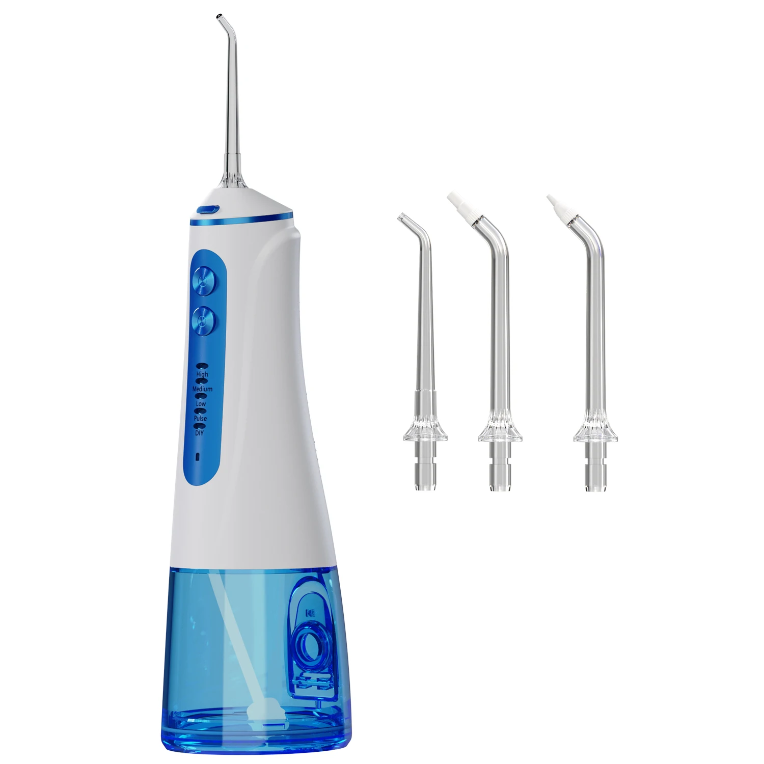 Water Dental Flosser for Teeth 2026 Upgraded Portable Oral Irrigator 300ML 3 Jet Tips Rechargeable Tooth Flosser Irrigador Bucal