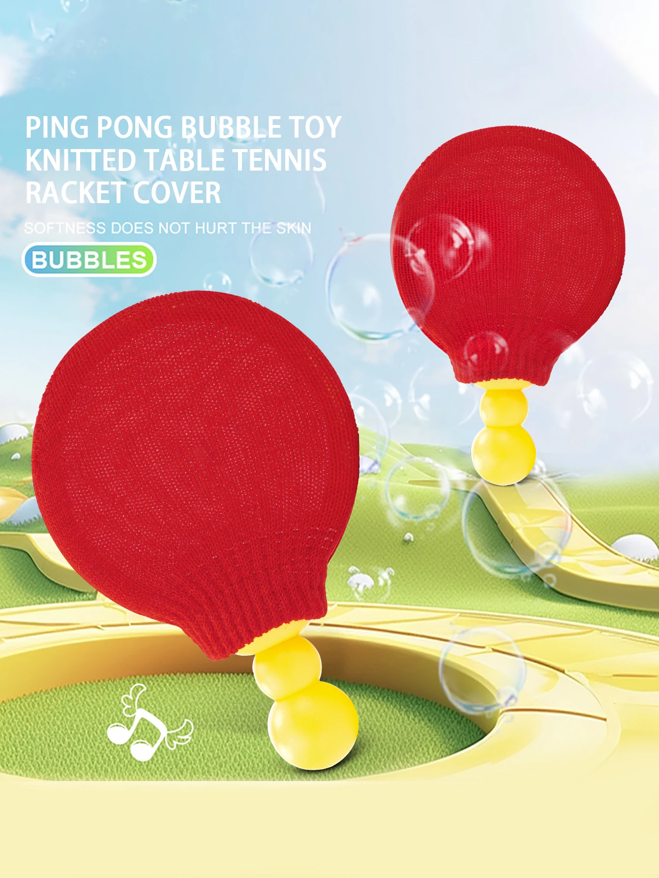 어린이용 버블 비츠, '핑퐁' 버블 장난감보다 강함, 깨지지 않는 탄성 버블 장난감, 이중 인터랙티브 장난감