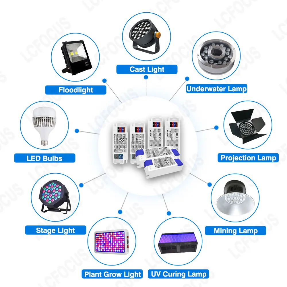 Imagem -06 - Driver de Led Regulável 900ma 1000ma 1100ma 1200ma 1300ma 1400ma 1500ma 1842v Fonte de Alimentação Regulável 30w 40w 50w 60w Transformador de Iluminação