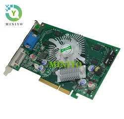 High Quality video card for 7600GS AGP 8X 512MB DDR VGA+DVI+S-video port video graphic card for Rambo Arcade