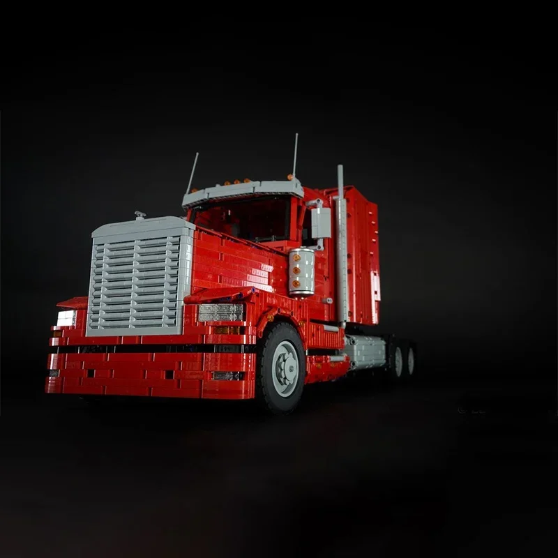6050 Teile MOC US Semi-Truck Technisches Modell Bausteine Architektur Bausatz Spielzeug DIY Weihnachtsgeschenkidee Bausteine Kinder Geburtstagsgeschenk
