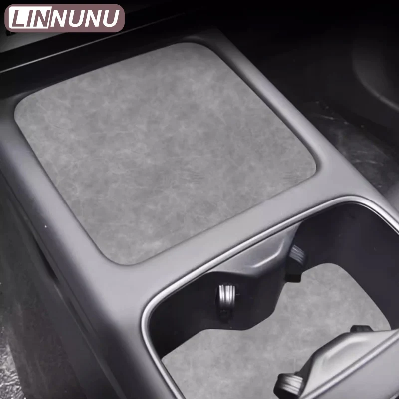 LINNUNU لملحقات jaecoo j7 PHEV 2025 باب السيارة الأخدود الجلود وسادة واقية غطاء التحكم المركزي شيري 2024 الداخلية