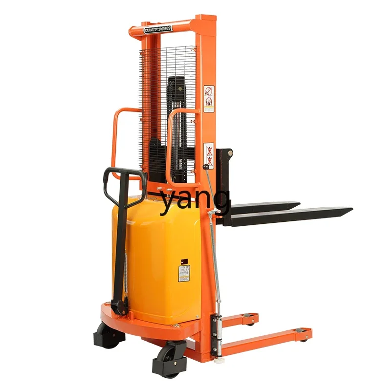 

CCL semi-electric stacker forklift small hydraulic lift stacking lift truck