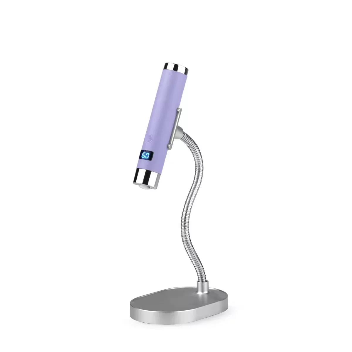AI Smart Sensor LED Plastic Mini Nail Lamp Portable Rechargeable Handheld Automatic Screen Display Small UV Lamp