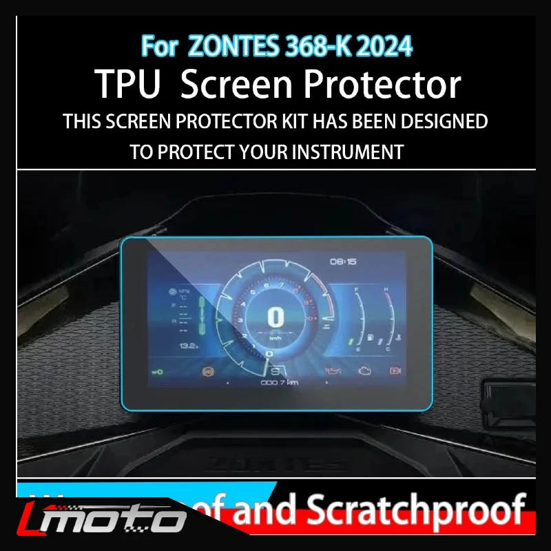 

For ZONTES 368-K 368K 368 k 2024 Motorcycle Cluster Scratch Instrument Protection Film Dashboard Screen Protector accessories