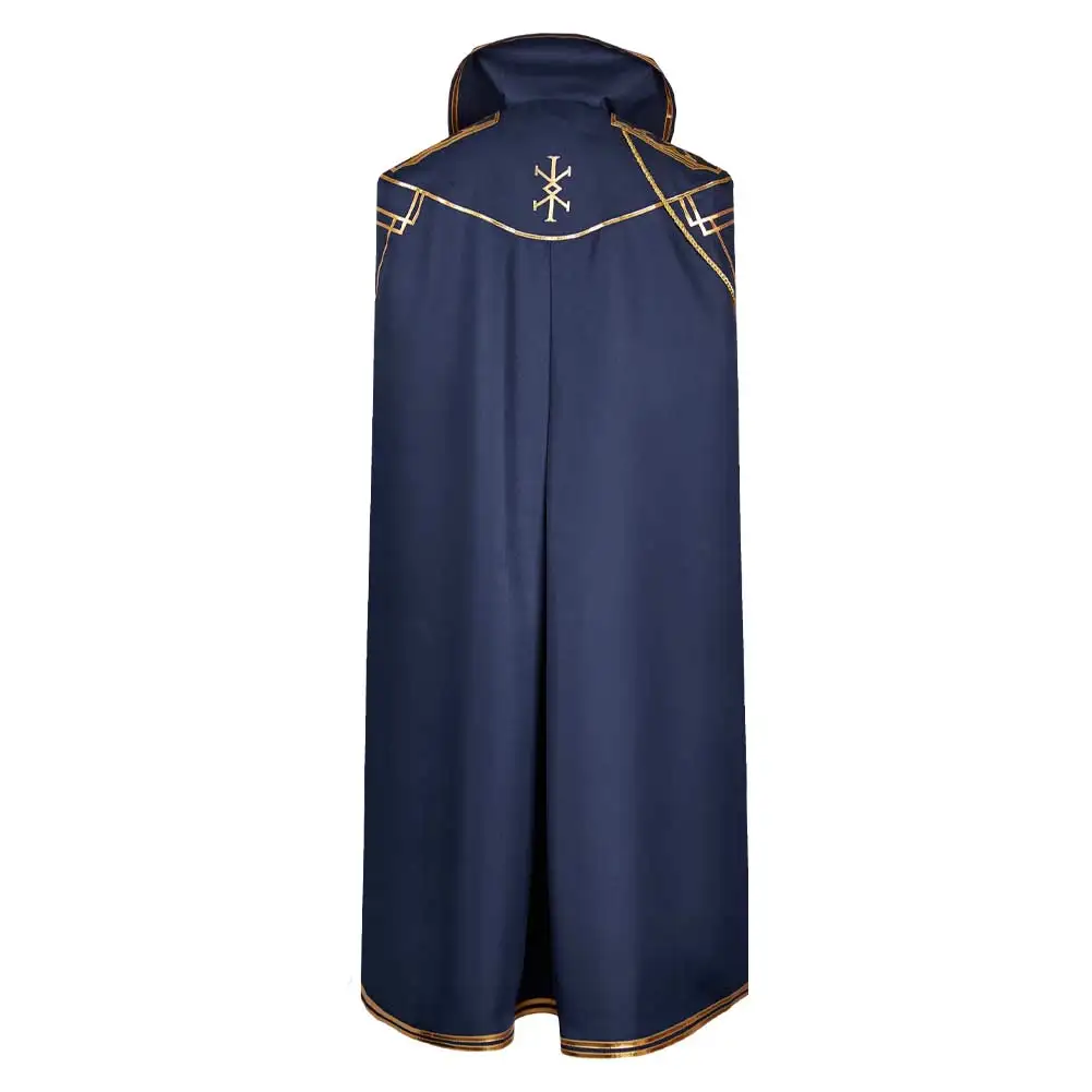 Arcane Caitlyn คอสเพลย์ Fantasia เครื่องแต่งกายเสื้อคลุมสีฟ้าหมวกปลอมตัวสําหรับหญิงชายผู้ใหญ่ฮาโลวีน Carnival Party ชุด