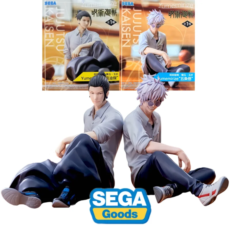 

В наличии оригинальный SEGA Jujutsu Kaisen: Hidden Inventory Yumemirize Gojo Satoru Geto Suguru аниме фигурка модель подарок на день рождения