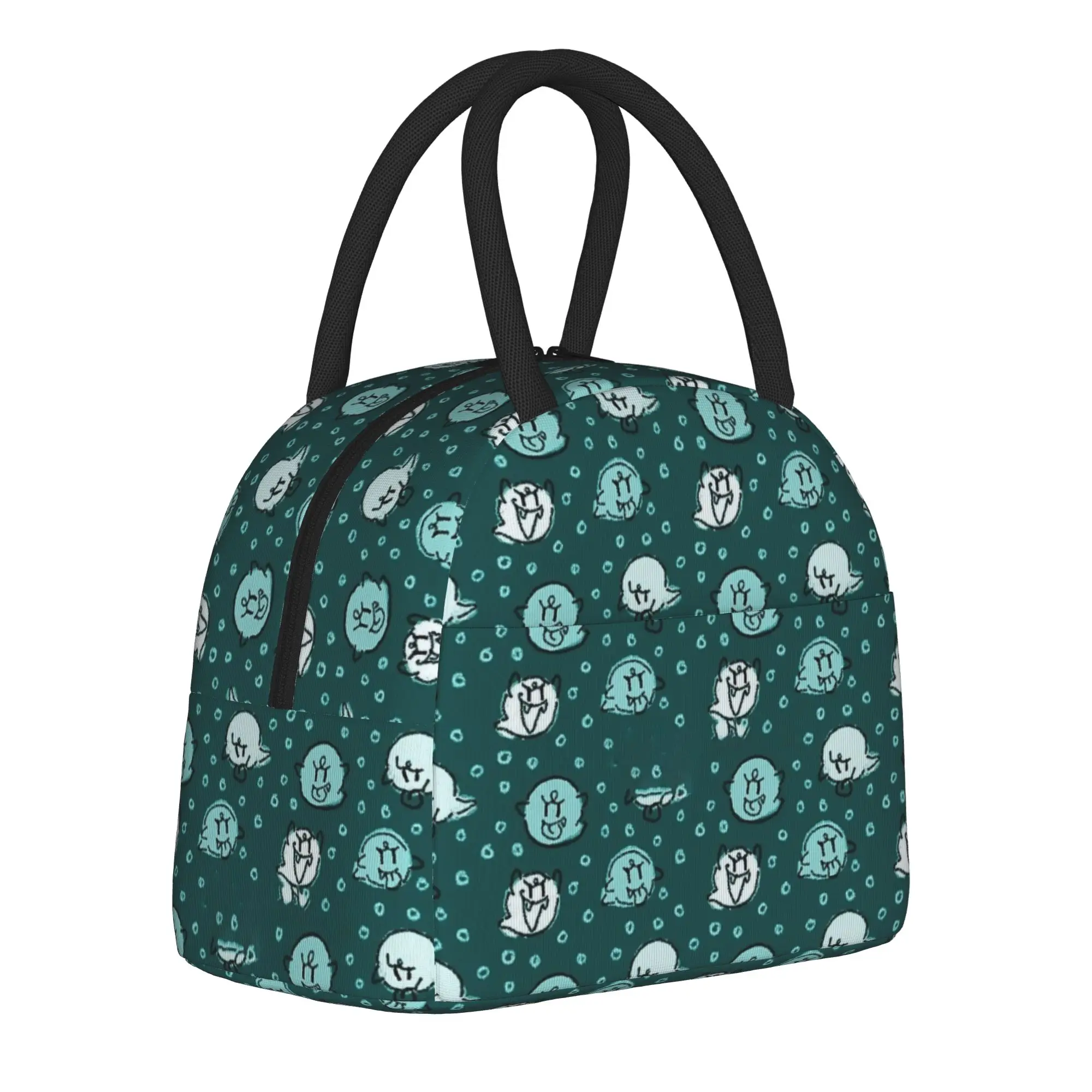 

Многоразовая термосумка-холодильник Doodle Boos Spooky, контейнер для обедов, портативная сумка-тоут для офиса и активного отдыха