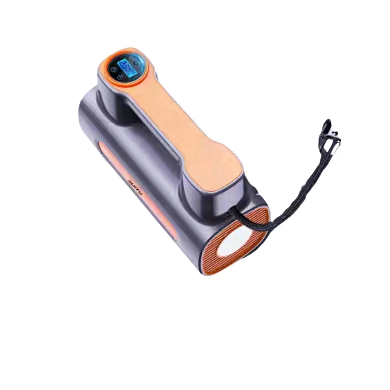 Mini 12v Electric Inflator Wireless Rechargeable Handheld Air Compressor Pump Portable Car Tire Automatic 2015