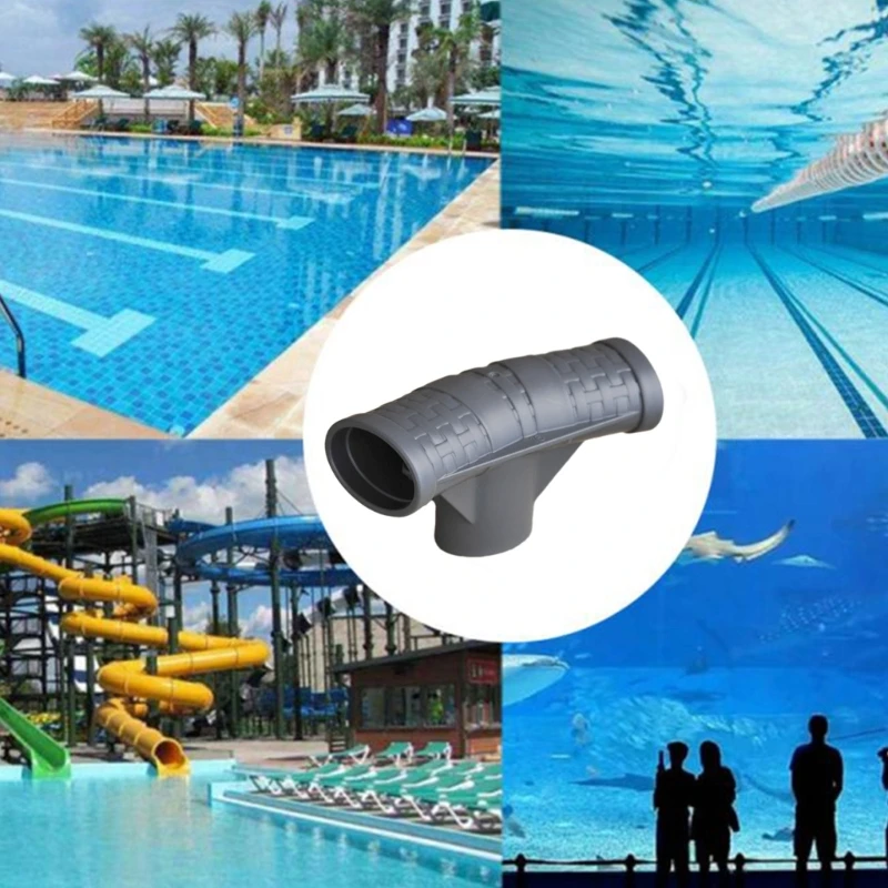 K1MF Pool Split Hose Connectors 3 Way T Joint Pool Hose Extenders Replacement Adapter for P07082 Above Ground Swimming Pool