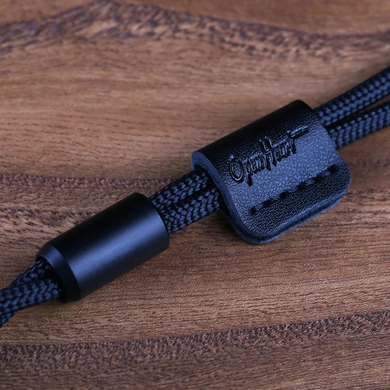 OPENHEART GoldenRing V2 OCC 헤드폰 케이블 1 ~ 2 잭 듀얼 3.5mm 4.4mm 밸런스드 케이블 PP 원사 실버 도금 OCC 업그레이드 케이블