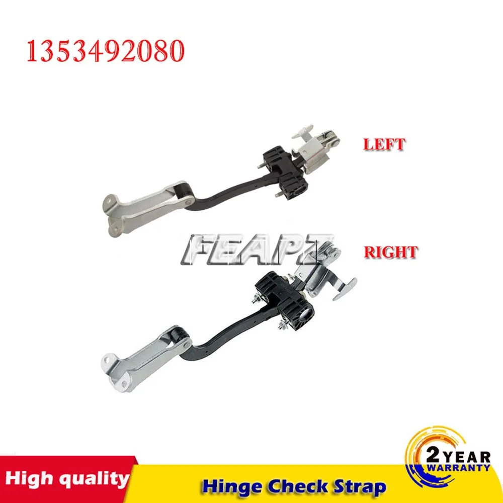 

Rear Left/Right Door Hinge Check Strap For Fiat Ducato Peugeot Boxer Car Door Check Strap Door Hinge Stop Limiter 1358221080