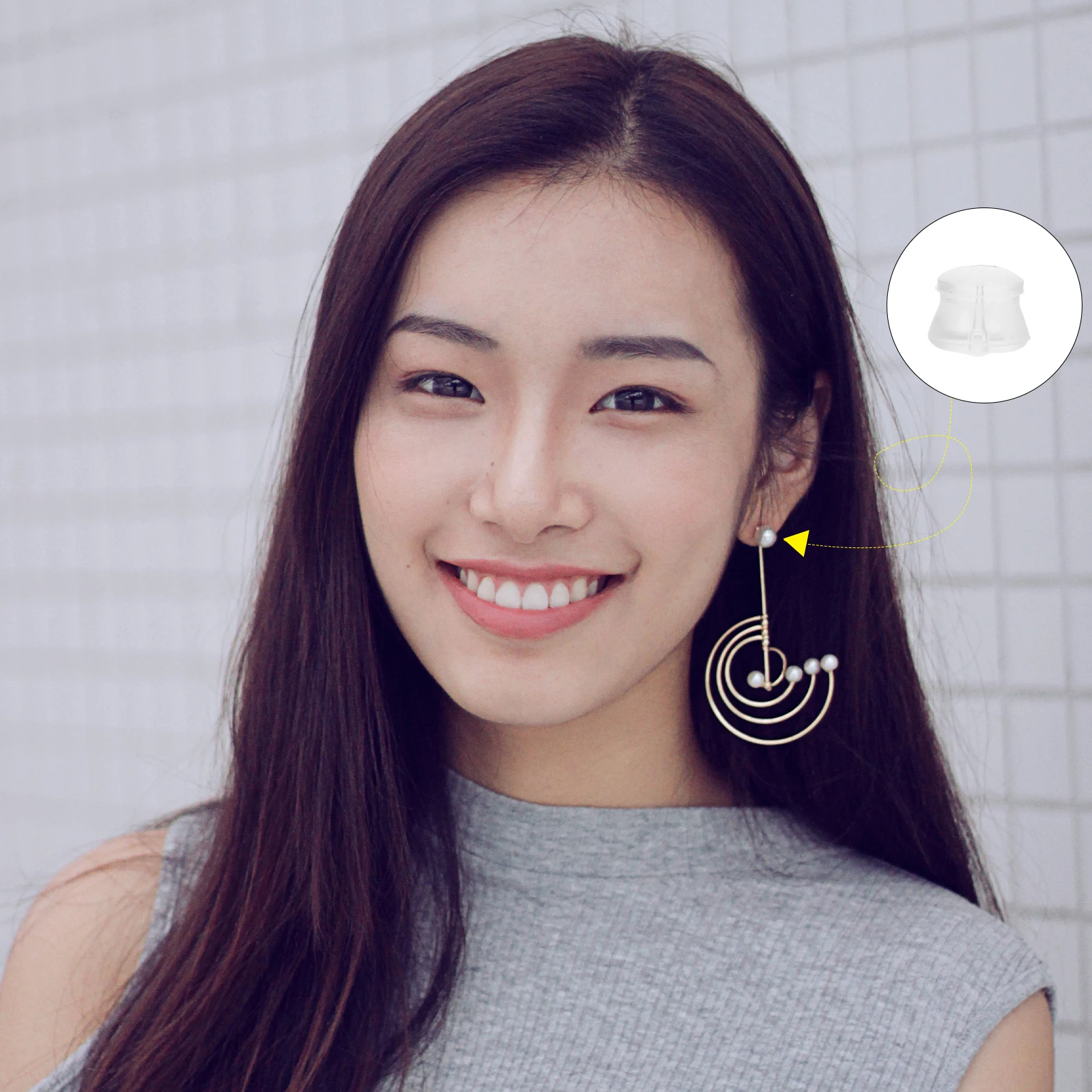 100 قطعة المقابس سيليكون بسط السدادات Diy بها بنفسك مجوهرات اكسسوارات ل الأذن ترصيع القرط سلامة ظهورهم الأذن الخلفي السدادات القرط