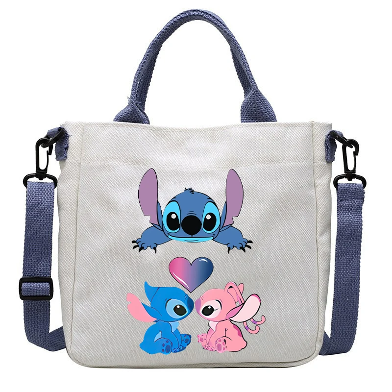 Anime peryferyjny ścieg płócienna torba studencka torba na ramię torba typu crossbody odpinany pasek na ramię torebka torba materiałowa