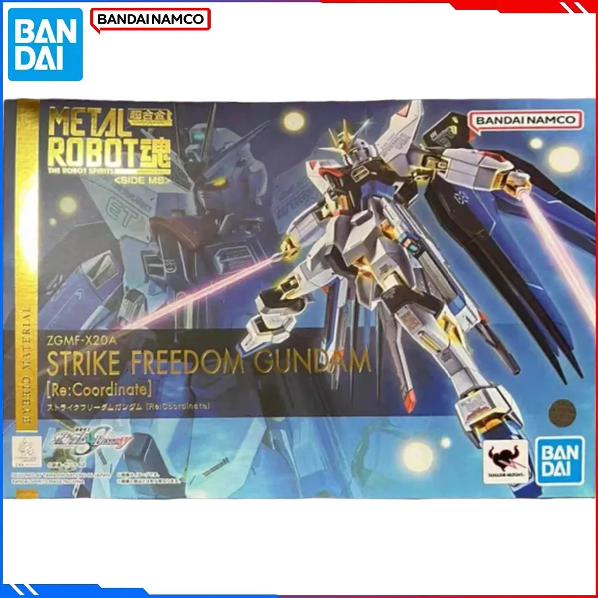 Bandai-figura Original de Gundam, Kit de modelo HGUC 1/144, figura de Anime ZGMF-X20A STRIKE FREEDON GUNEM, juguetes de modelo de acción, regalo