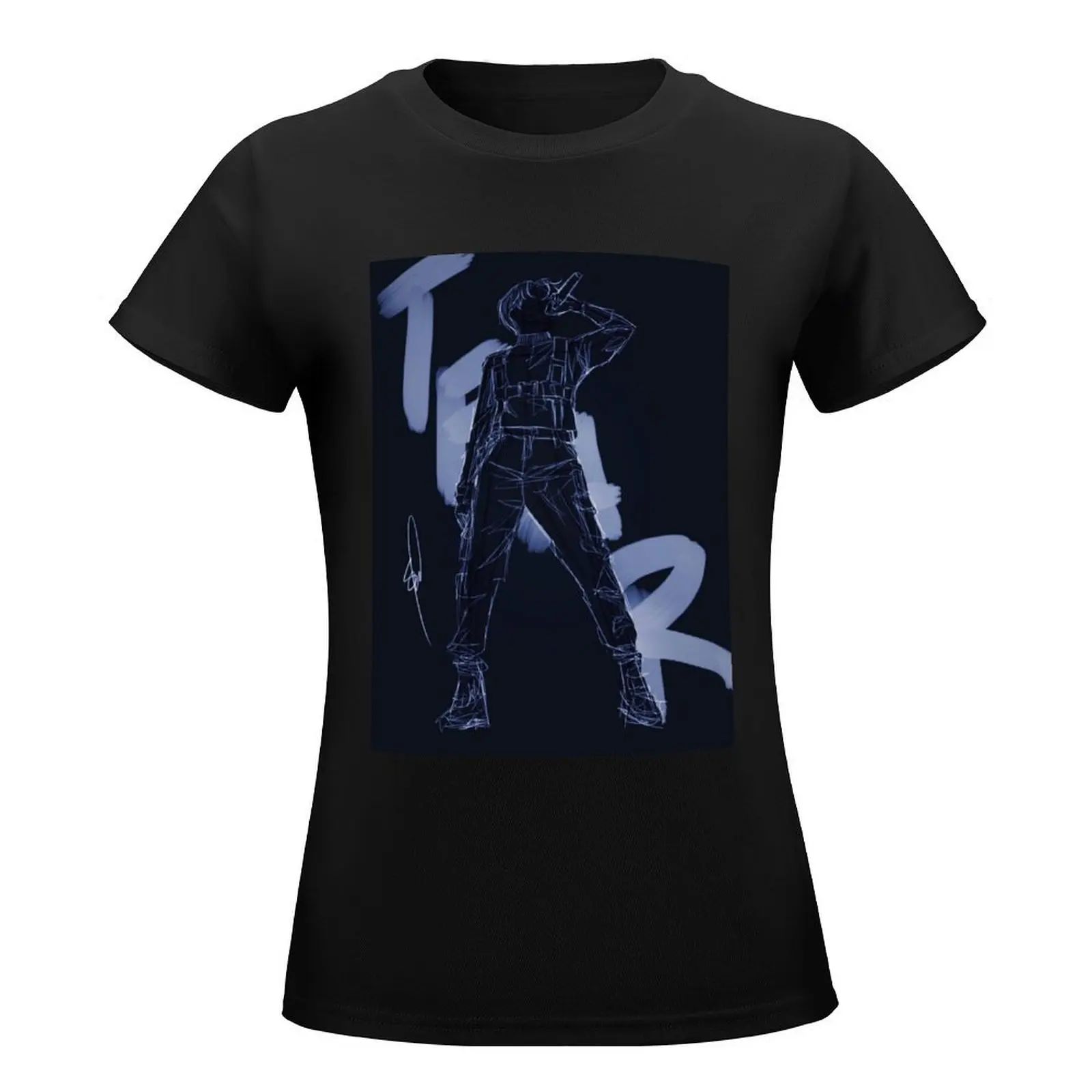 Tear (Jung Hoseok) T-Shirt shirts graphic tees plus size tops oversized luxury designer clothing Women