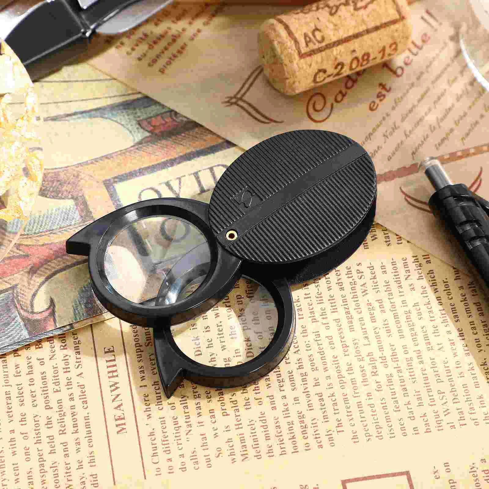 

Eyeglasses Magnifier for Reading Pocket Senior Gifts Jewelry Elderly Small Magnifying 10X Mini Child