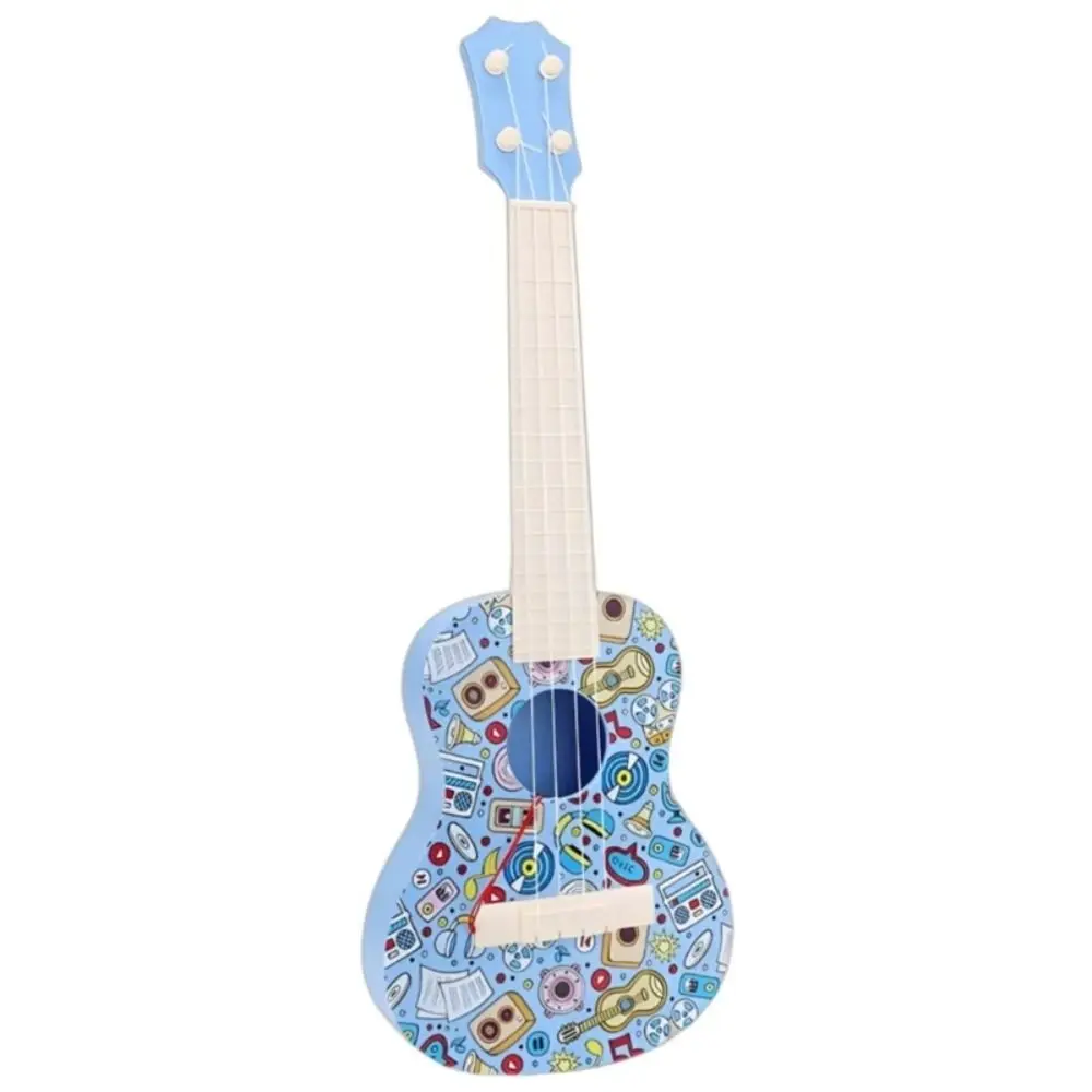 4 corde Simulazione Ukulele Giocattolo Animale Giocabile Bambini Chitarra Giocattolo Durevole Strumento Musicale Classico Giocattolo Principianti